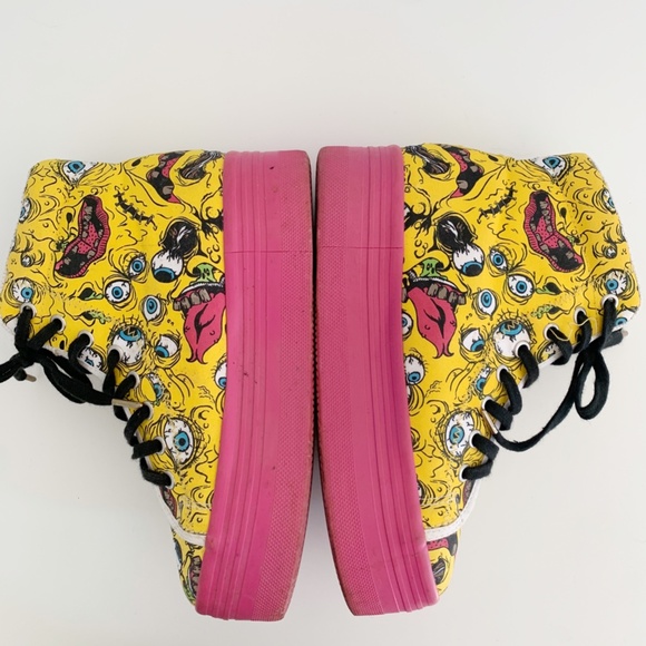 Rare JC Play Jeffrey Campbell Homg Crazy Platform sneakers - Picture 5 of 8